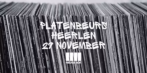 Platenbeurs Heerlen November (gratis) — markt-eten in Heerlen