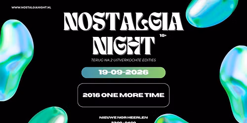 Nostalgia Night | Nieuwe Nor Nacht — muziek in Heerlen