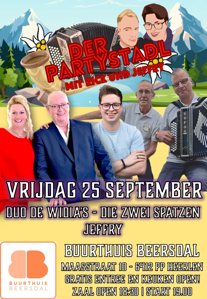 Wienertreffen met der Partystadl — muziek in Heerlen