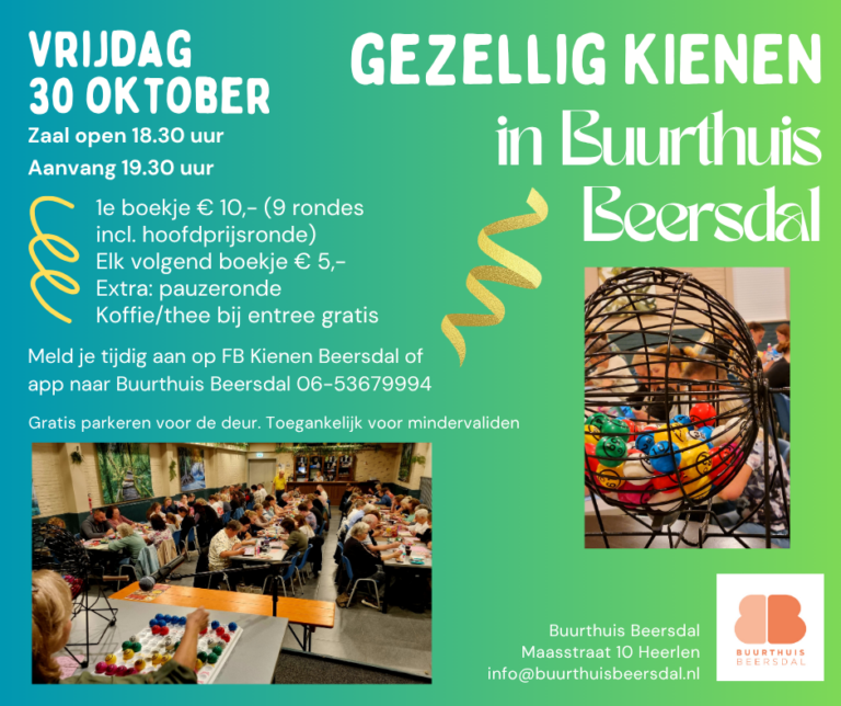 Gezellig Kienen — Uitgaan in Heerlen